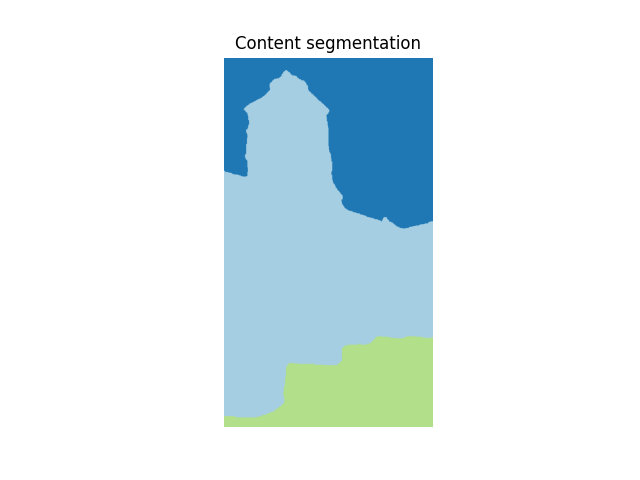 Content segmentation